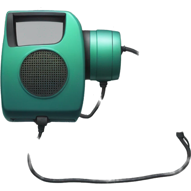 80's Walkie talkie emoji