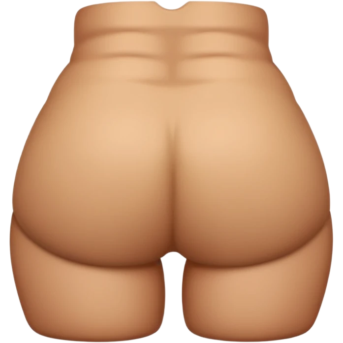 Chunky butt emoji