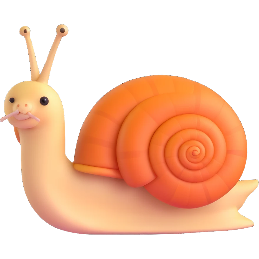 snail emoji