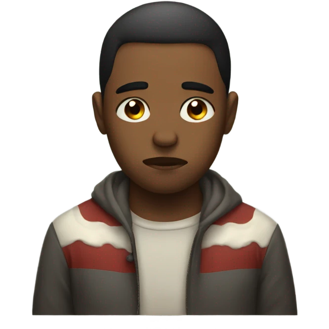 Sad during Christmas  emoji