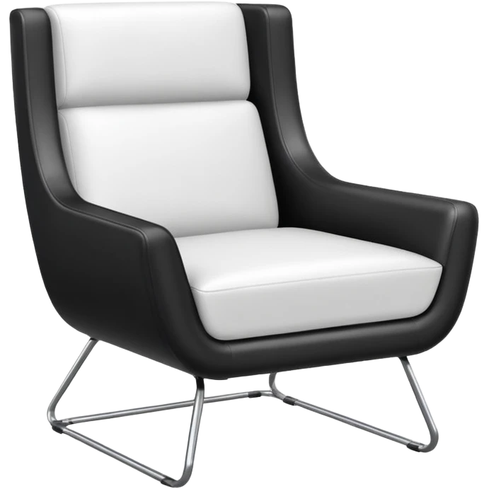 modern white chair emoji