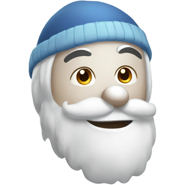 Snow emoji