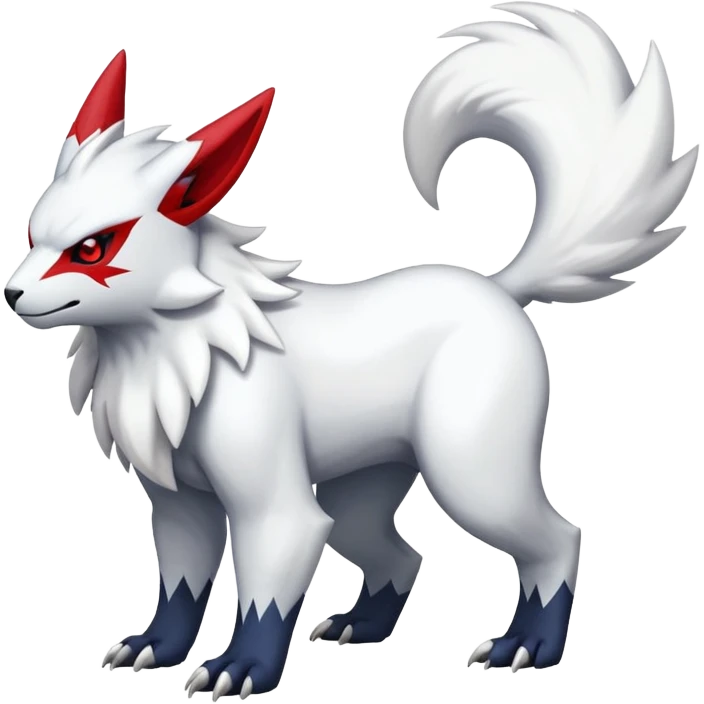 Absol-Zangoose-Fakémon-hybrid-creature (full body)  emoji