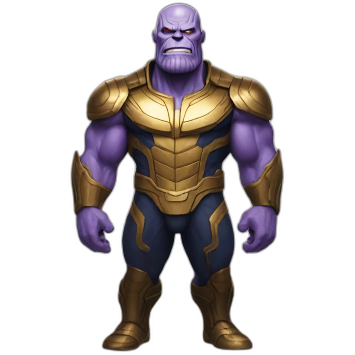 Thanos full body emoji