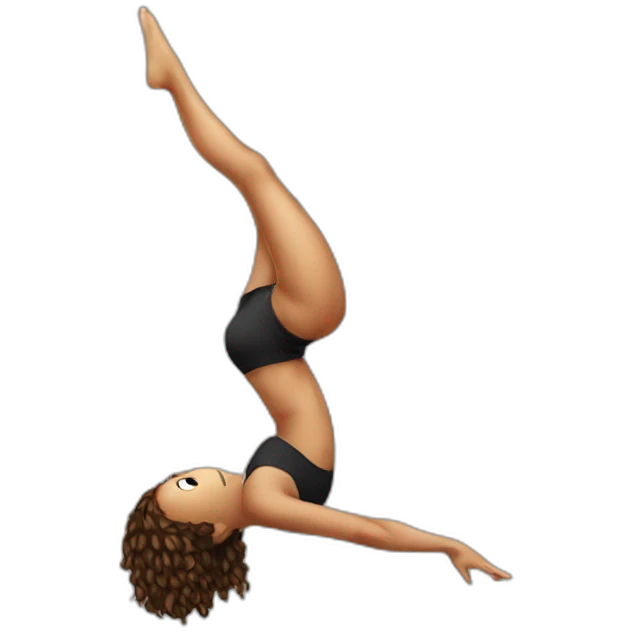 Pole dance emoji