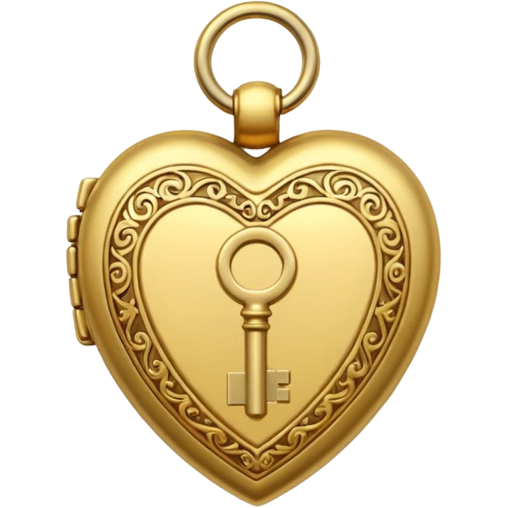 Tiny Key Locket
 emoji