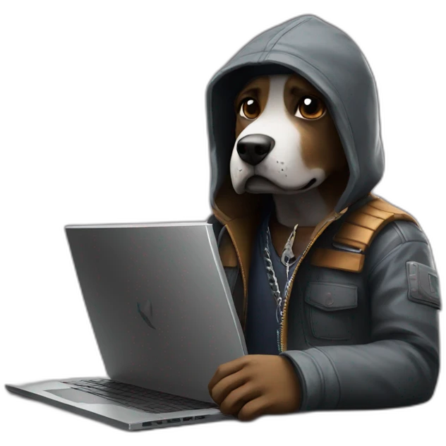 Watch dogs hacker laptop emoji