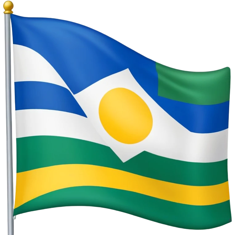 Bandeira do estado de Rondônia  emoji