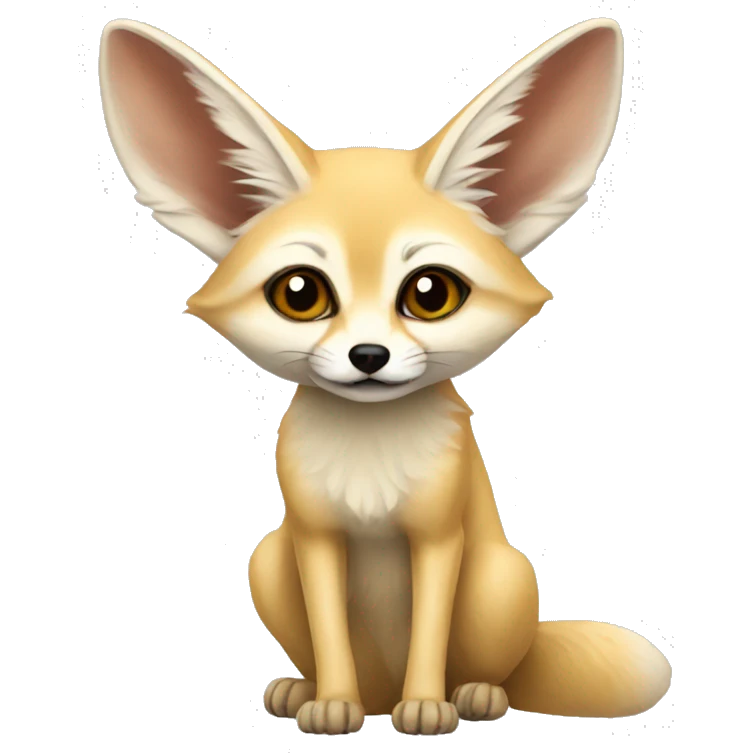 Fennec fox emoji