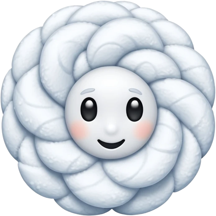 snow swirl emoji