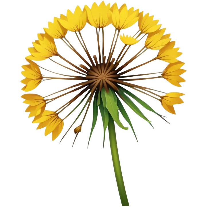 Dandaline flower dying emoji