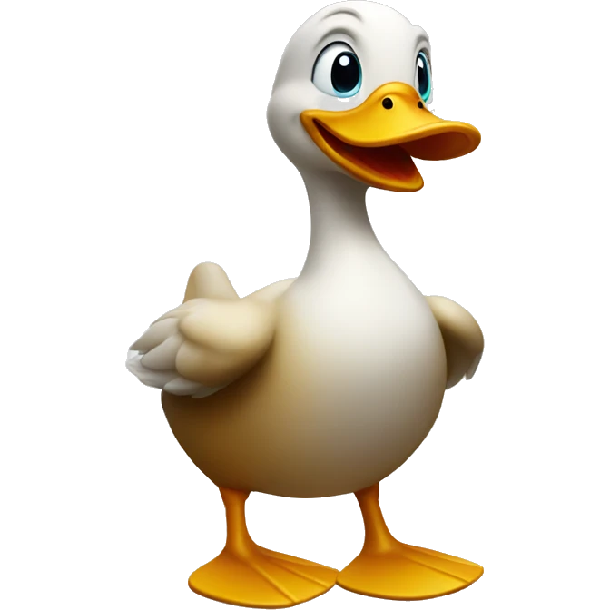 duck with thumbs up emoji