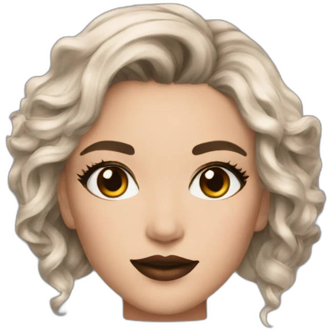 Morgane makeup emoji