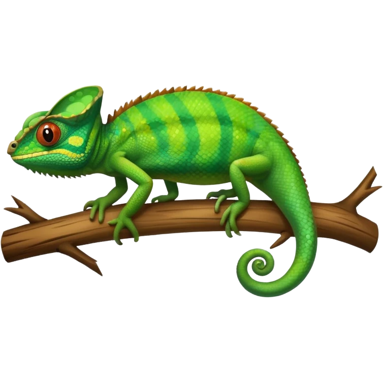 Caméléon emoji