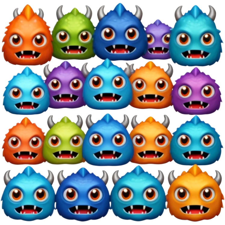 67 monster emoji