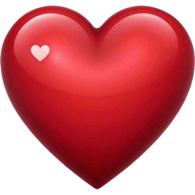 Corazón color vino emoji