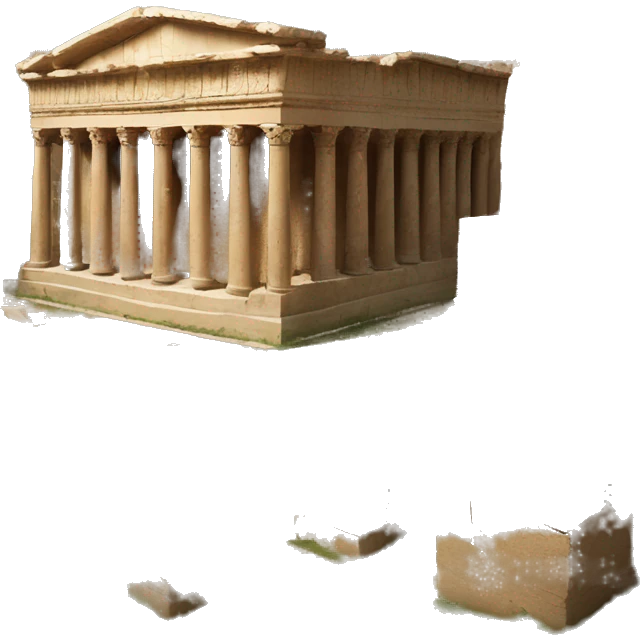 Baalbek en ruines emoji