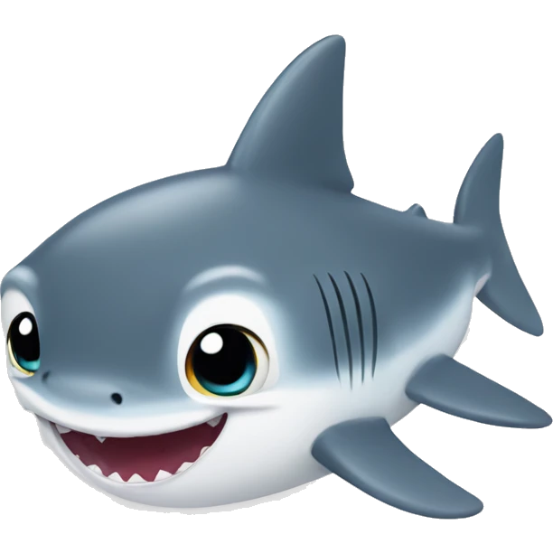 Baby shark cute emoji
