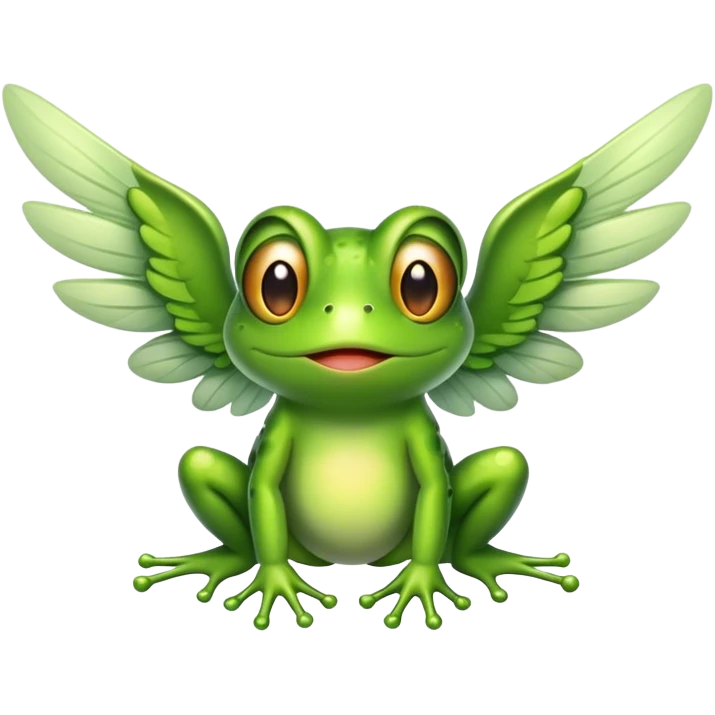 Grenouille ailes emoji