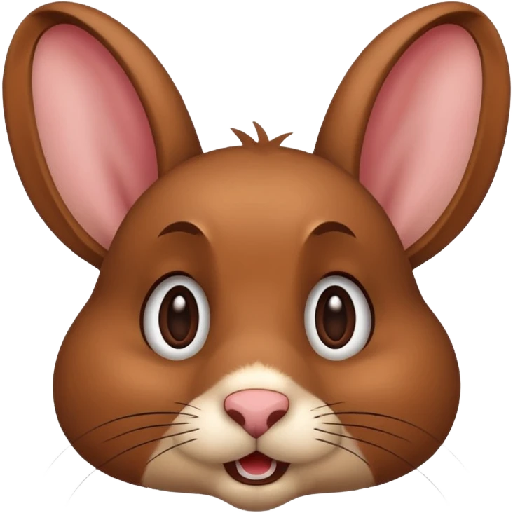 Rabbit more excited  emoji