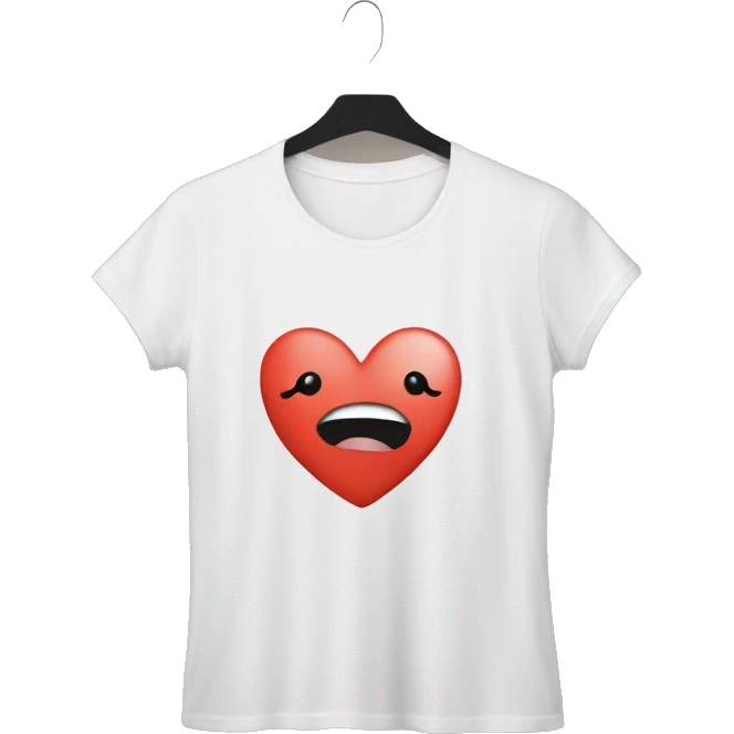 T-shirt with the inscription “I ❤️ mari” emoji