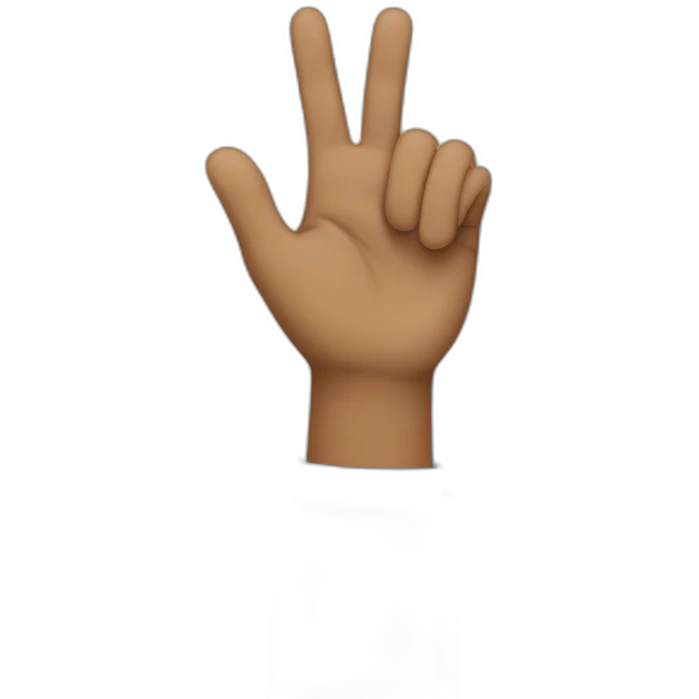 Someone raising a hand emoji