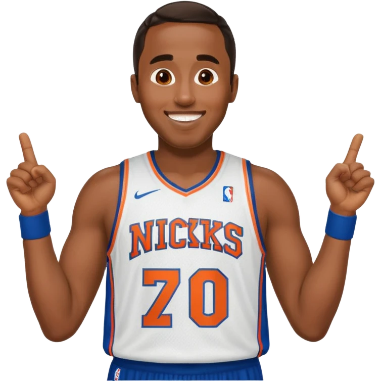 diddy in jail watching the knicks game but hes extremely happy that they won emoji