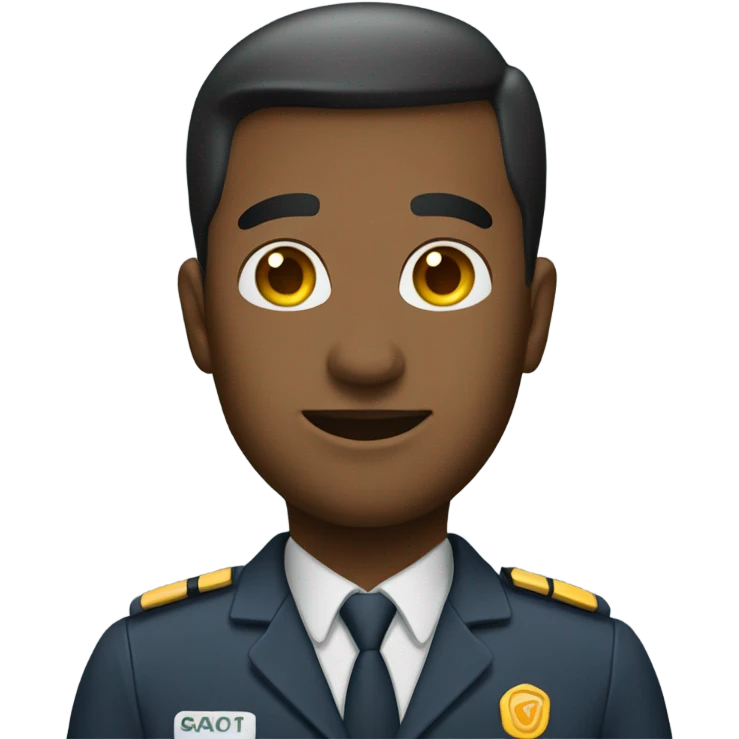 ramp agent standing still emoji