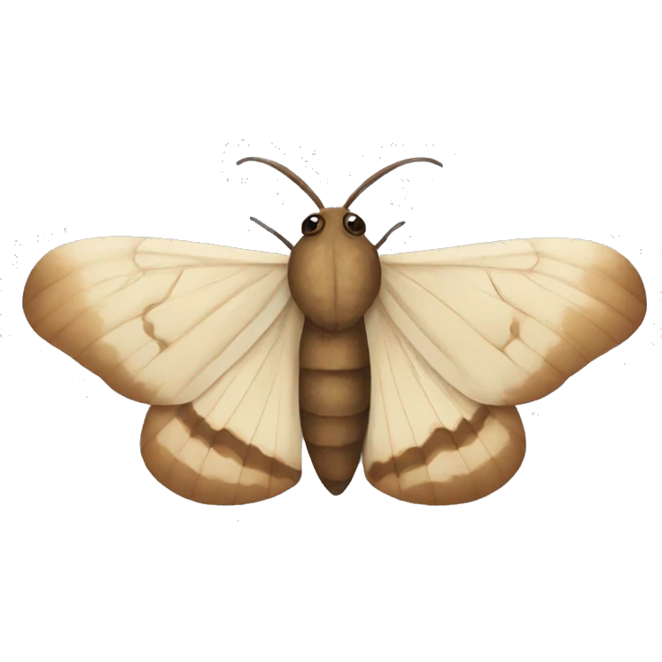 Moth emoji