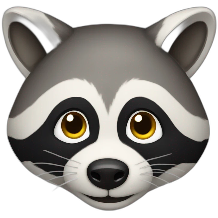 Raccoon cheese  emoji