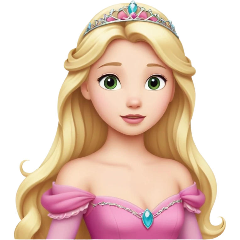 Aurora Disney princess emoji