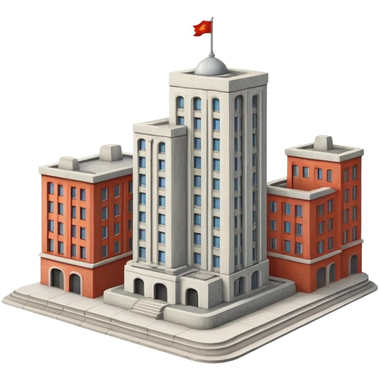 Khrushchyovkas-style buildings emoji