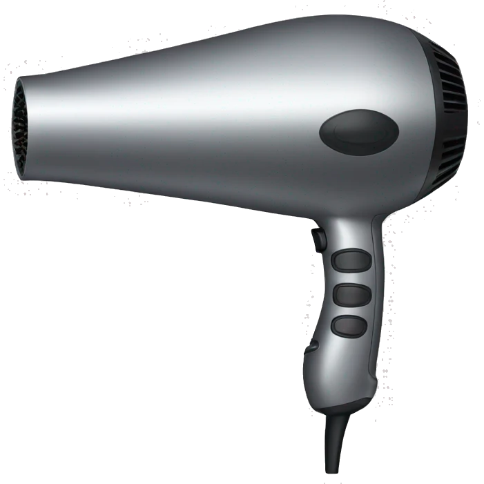 hair dryer emoji