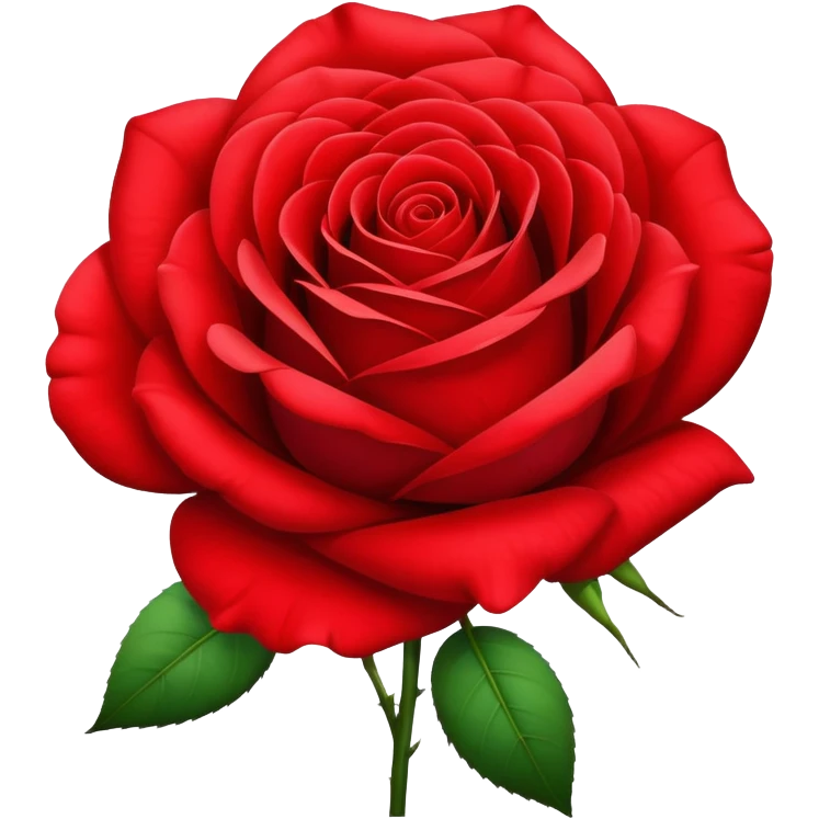 Red rose symbol of the Social Democratic Party of Germany emoji