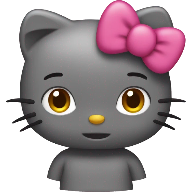 Hello kitty emoji