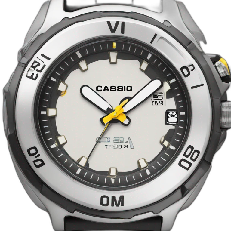 A casio watch emoji