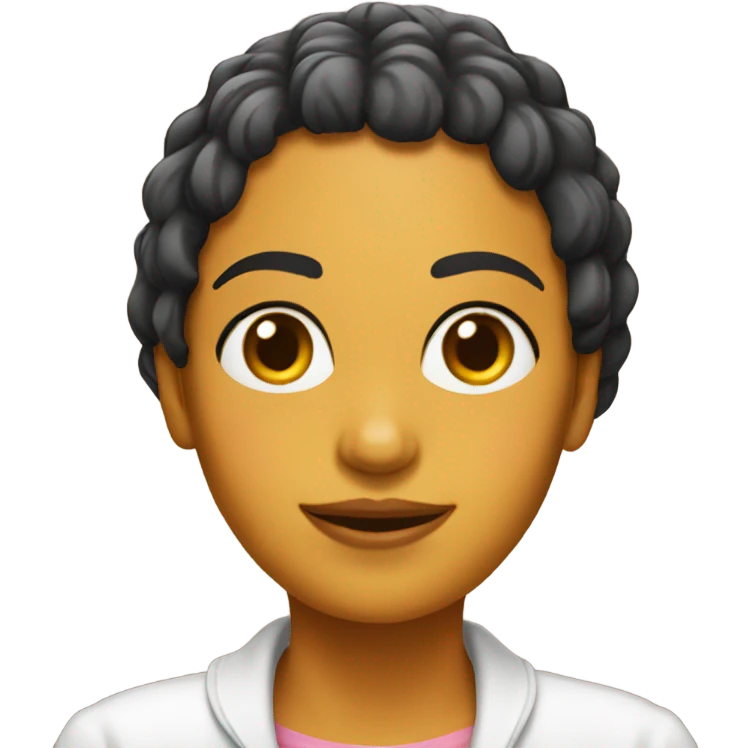 Chica crema emoji