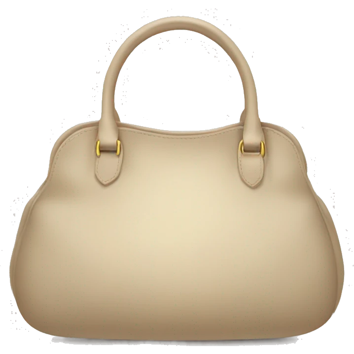 light beige purse emoji