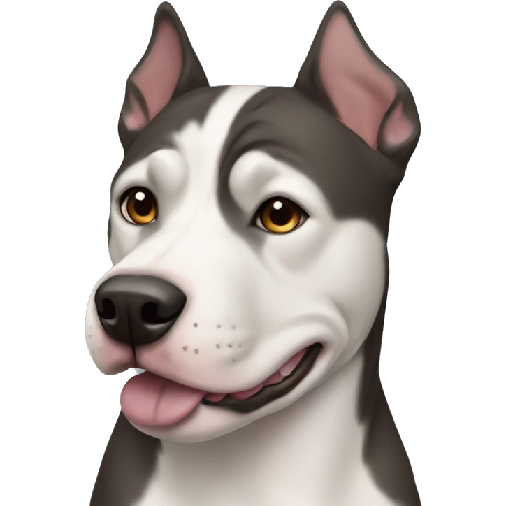 Pitbull husky emoji