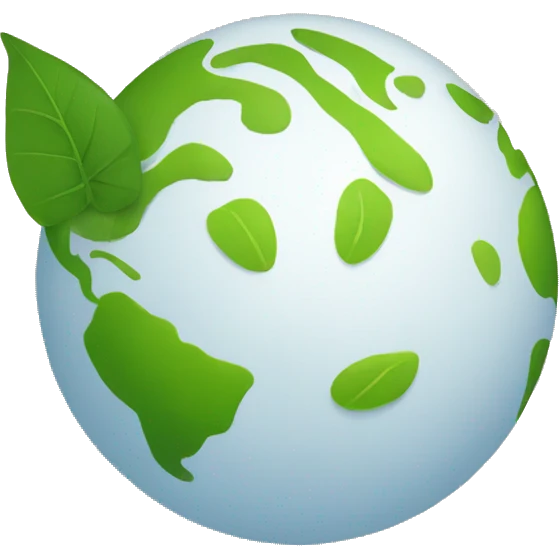 create an emoji that represents the concept of sustainability  emoji