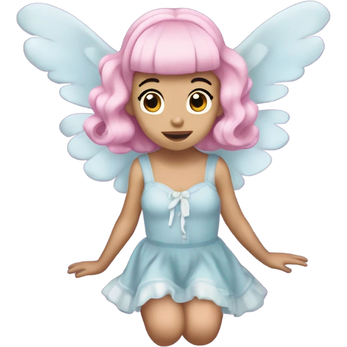 Melanie Martinez nymph flying  emoji