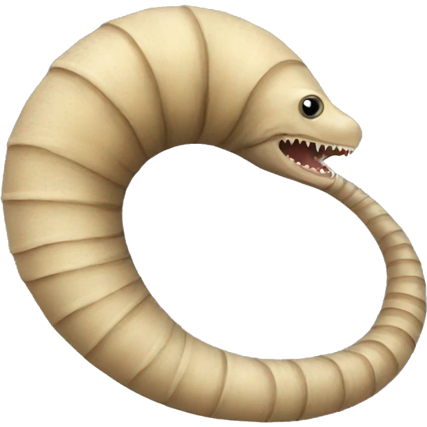 Dune sandworm emoji
