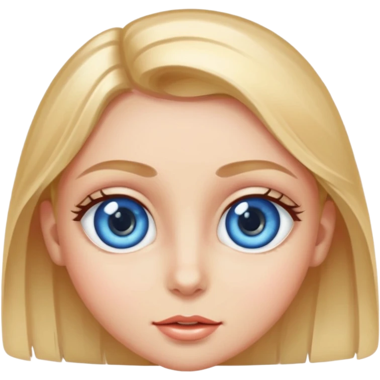 Big blue eyes 👁👁 emoji
