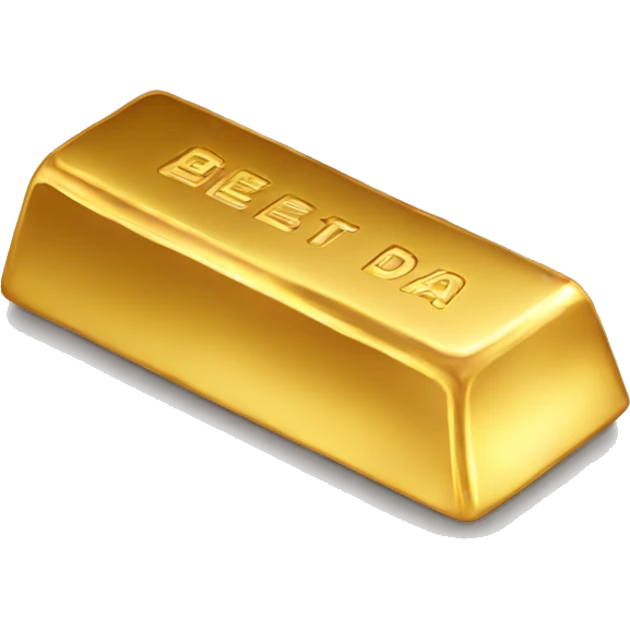 gold bar  emoji