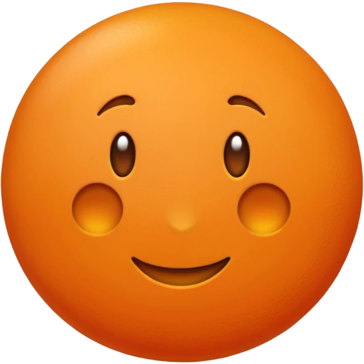 orange emoji