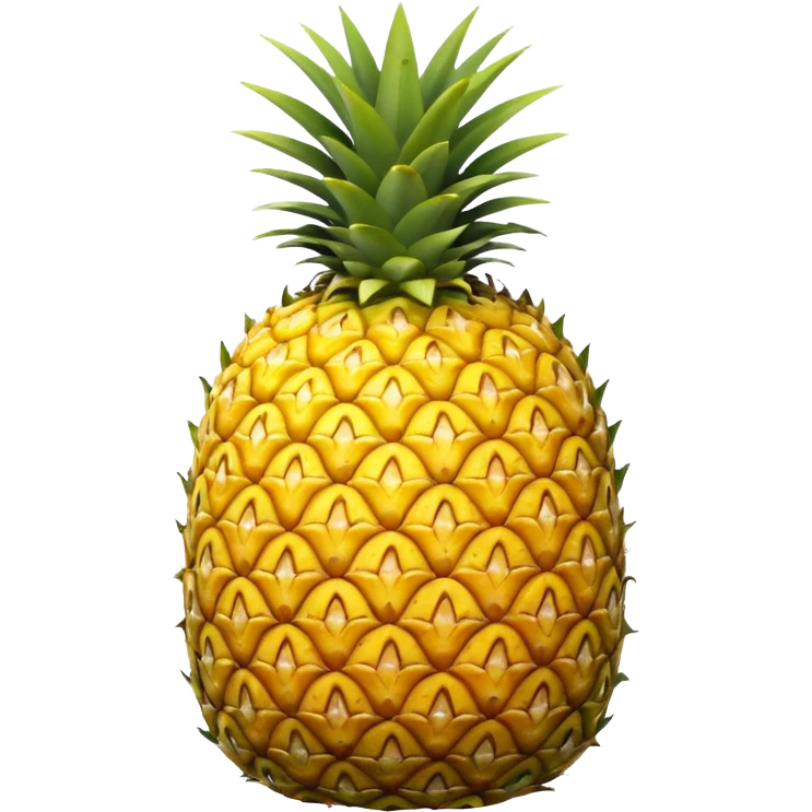 A pineapple emoji