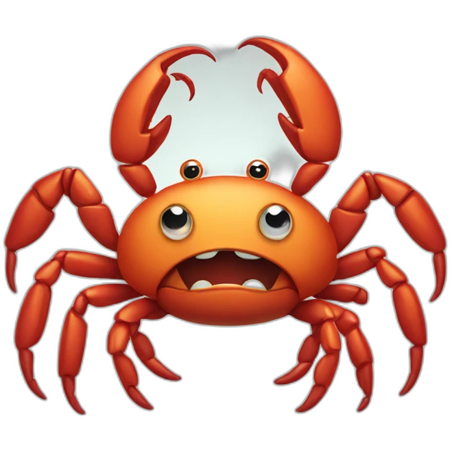 angry crab emoji