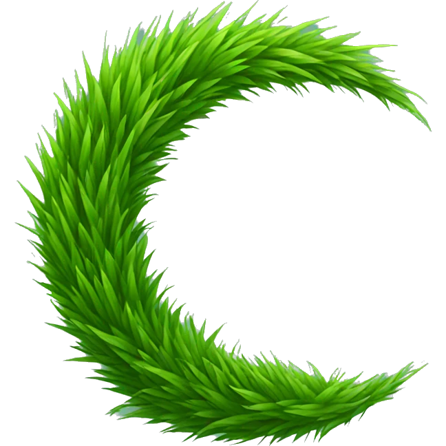 Grass Crescent emoji