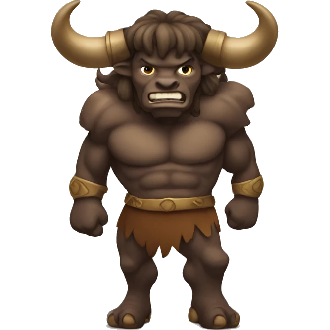 a minotaur emoji