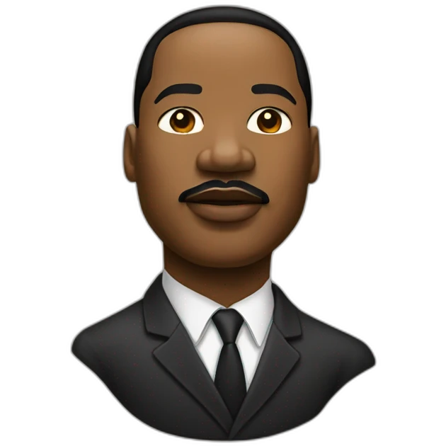 Martin Luther king JR emoji